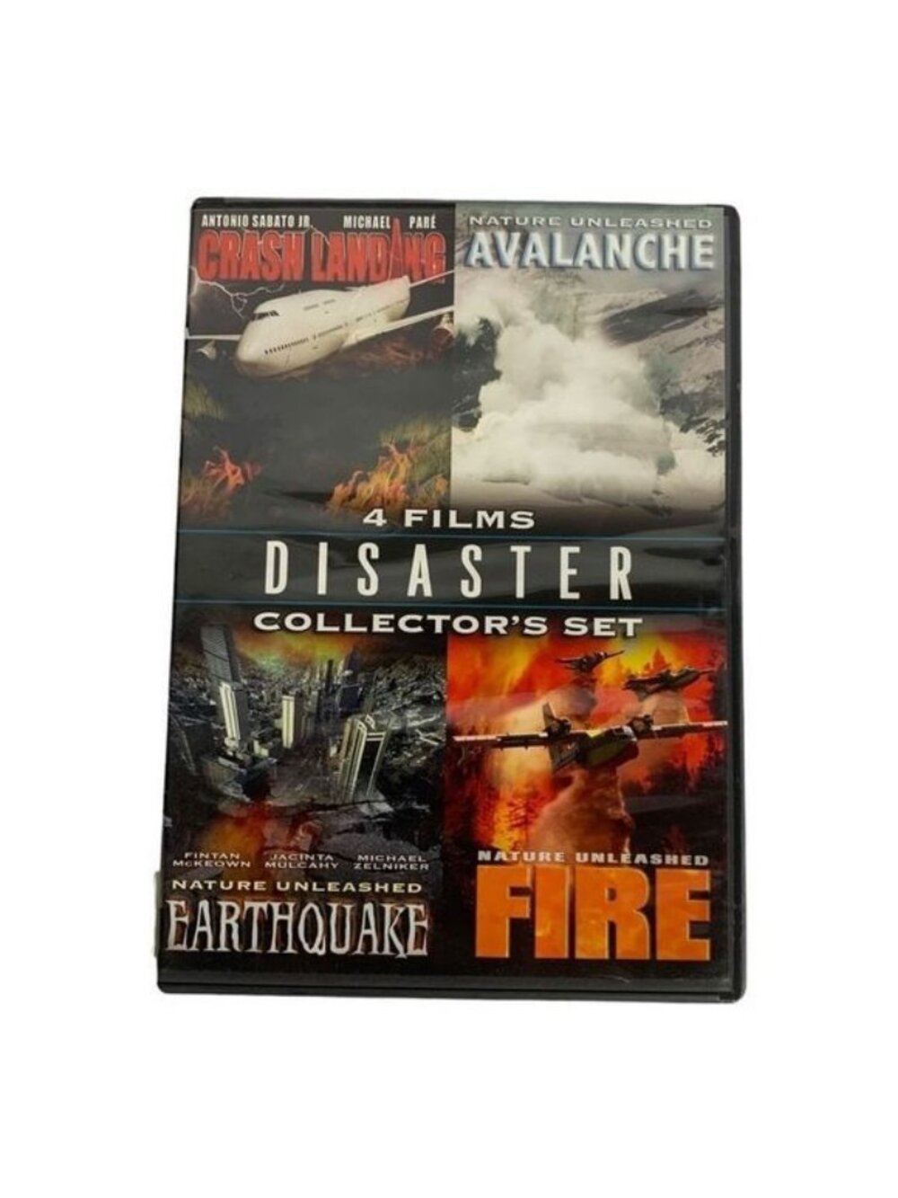 Disaster Collectors Set 4 Films DVD Antonio Sabato Jr Echo Bridge Home